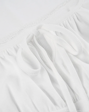 White Coquette Top