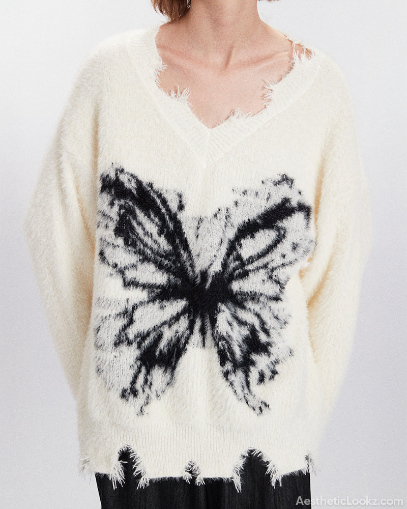 Women's Butterfly Sweater