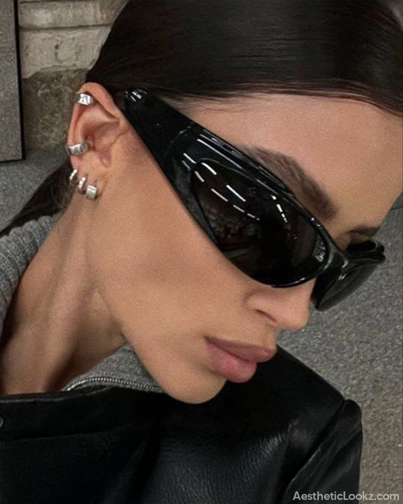 Wrap Around Sunglasses Y2K