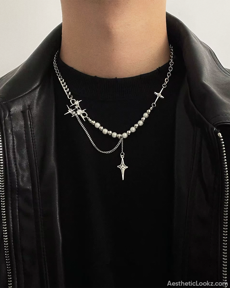 Y2K Beaded Necklace