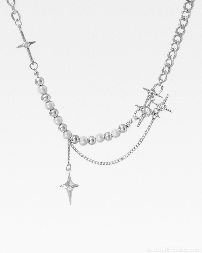 Y2K Beaded Necklace
