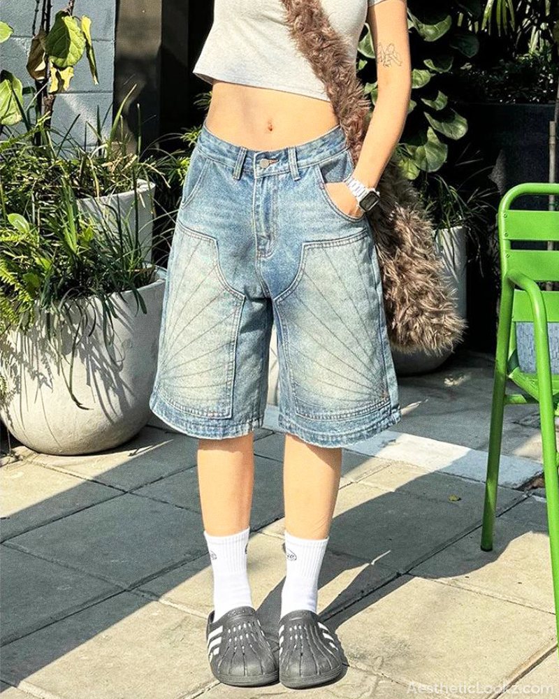 Y2K Bermuda Shorts