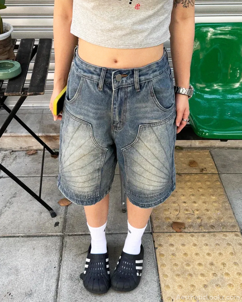 Y2K Bermuda Shorts