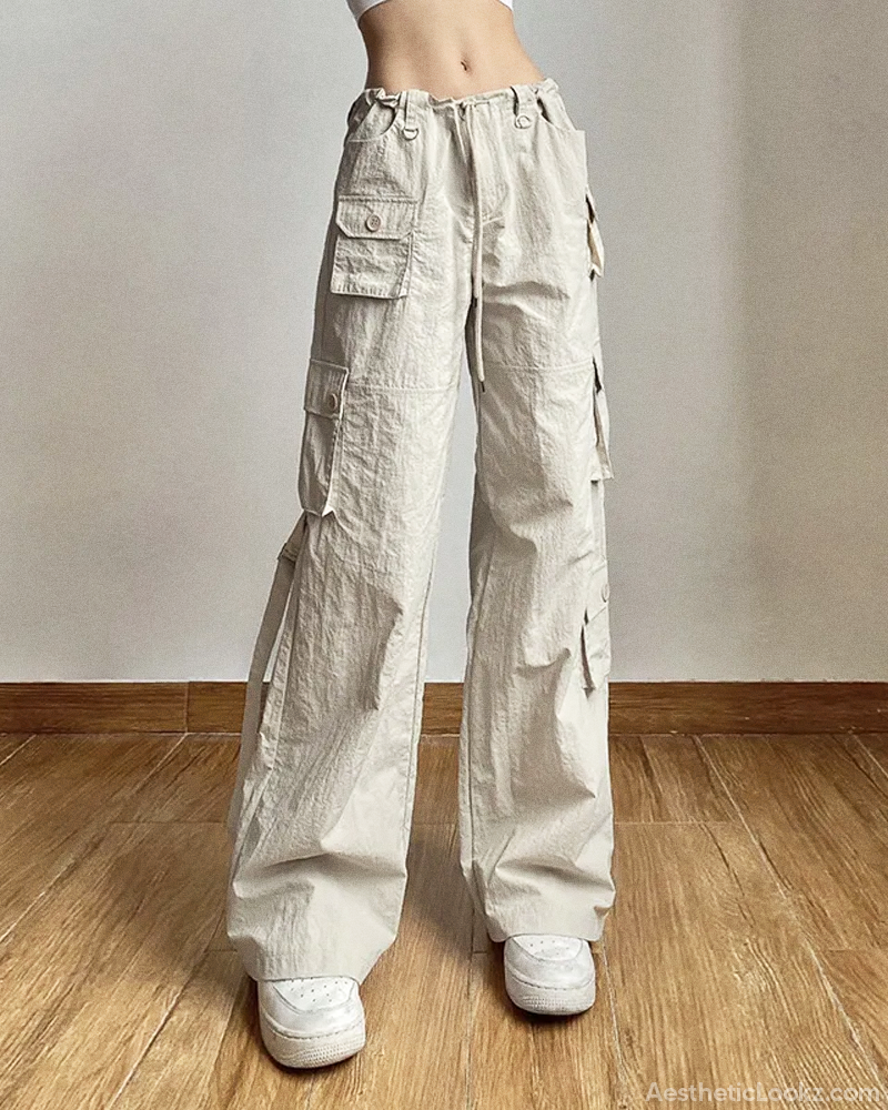 Y2K Cargo Pants Womens