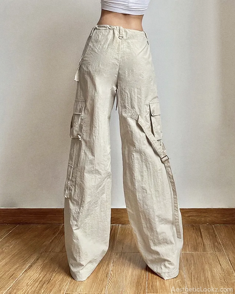 Y2K Cargo Pants Womens