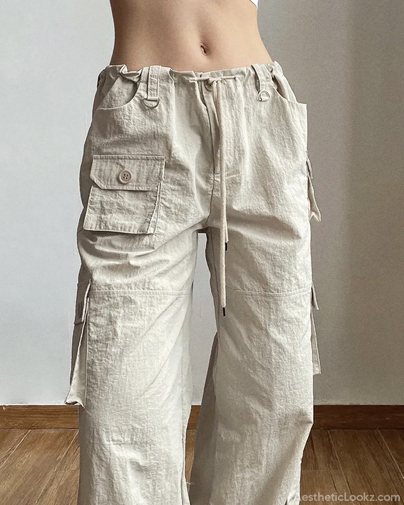 Y2K Cargo Pants Womens