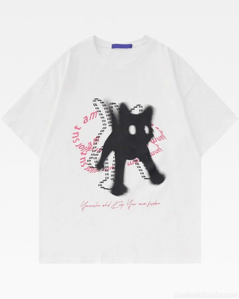 Y2K Cat Shirt