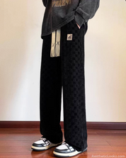 Y2K Checkered Sweatpants