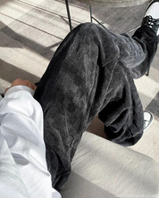 Y2K Checkered Sweatpants