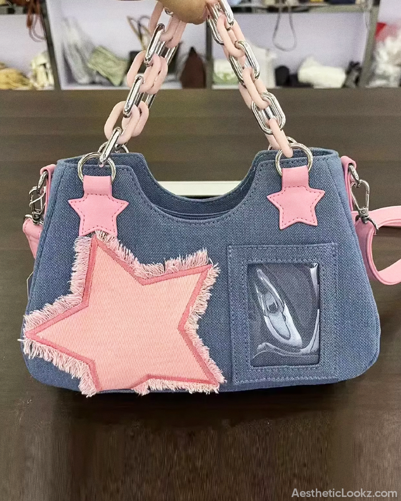 Y2K Denim Bag