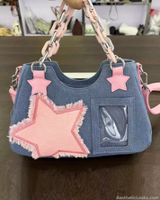Y2K Denim Bag