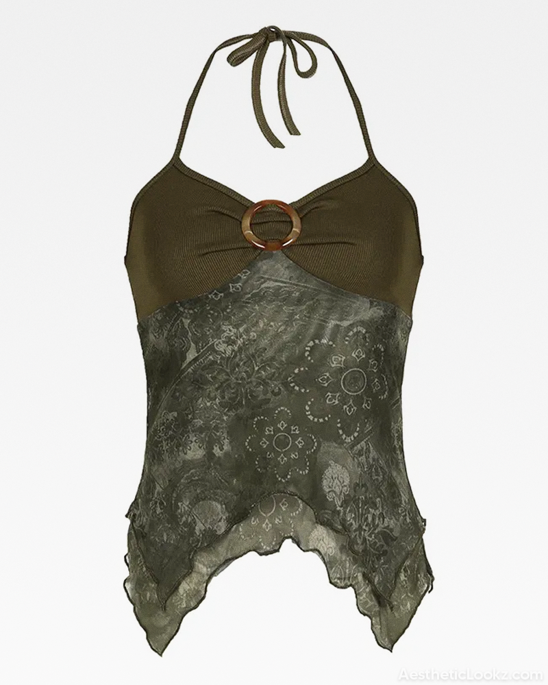 Y2K Fairy Grunge Top