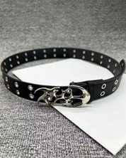 Y2K Grommet Belt