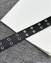 Y2K Grommet Belt