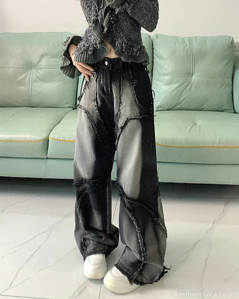 Y2K Grunge Baggy Jeans