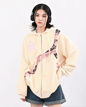 Y2K Hoodie Zip Up