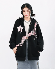 Y2K Hoodie Zip Up
