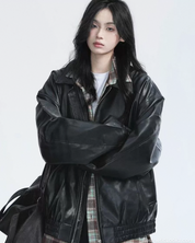 Y2K Leather Jacket