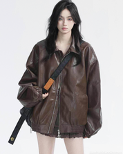 Y2K Leather Jacket