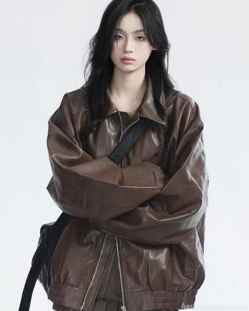 Y2K Leather Jacket