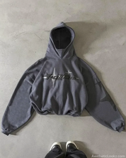 Y2K Puff Print Hoodie