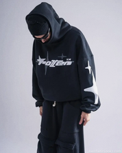 Y2K Puff Print Hoodie