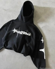 Y2K Puff Print Hoodie