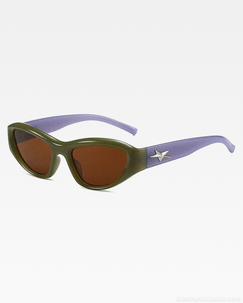 Y2K Wrap Around Sunglasses