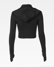 Y2K Zip Up Crop Jacket